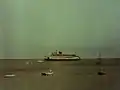 Naushon leaving Nantucket harbor, August/September 1971.