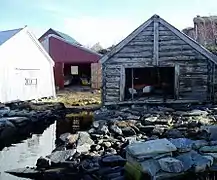Boathouses in western Norway