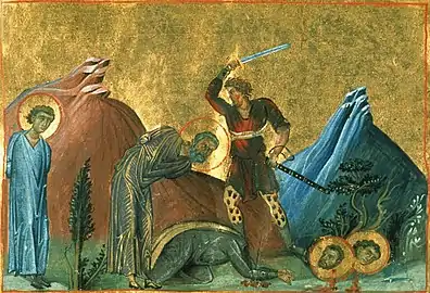 Martyrs Nazarius, Celsius, Gervasius and Protasius, of Milan.