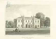 Alscot Park in 1818.