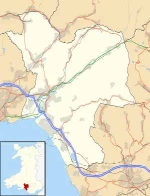 Cimla is located in Neath Port Talbot