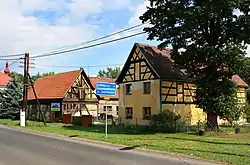 Folk architecture in the village