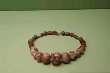 Necklace (agate, carnelian, paste)