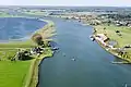 Ferry on Rhine, near Elst