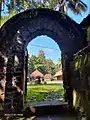 Neelamperoor Pally Bhagavathi Temple_arch door at the south side