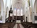 Inside of Église Sainte-Anne in Remoray