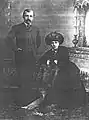 Neil and Emma Erickson, circa 1900.