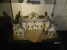 Model of the Nelson Provincial Council buildings