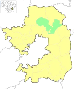 Location of Nemenčinė Eldership