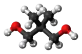 Neopentyl glycol molecule