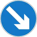 A29: Keep right