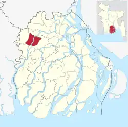 Location of Nesarabad