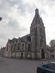 The church of Neufchâtel-sur-Aisne