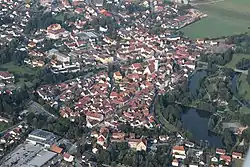 Neunburg vorm Wald Aerial view