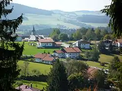 Panorama of Neuschönau Municipality.