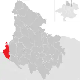 Location in the district