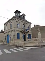 The town hall in Neuville-sur-Ornain
