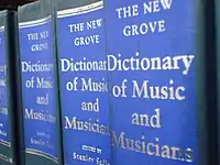 Second edition of the New Grove, shelved