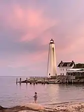 New London Harbor Lighthouse in 2020