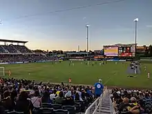 New Mexico United v. LA Galaxy II at Isotopes Park on 17 August 2019