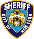 Patch of the New York City Sheriff's Office