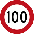 100 km/h speed limit (this is the maximum legal speed for motor vehicles in New Zealand, unless otherwise specified)