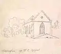 Newington House Chapel, undated drawing