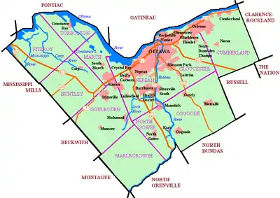 CYRP is located in Ottawa