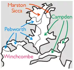 Rural districts of north Gloucestershire 1894–1931