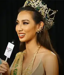 Nguyễn Thúc Thùy TiênWinner of Miss Grand International 2021