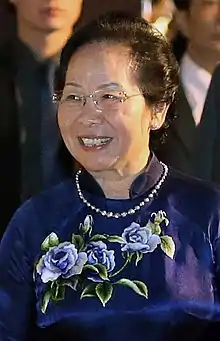 Nguyễn Thị Doan, politician, former vice president of Vietnam