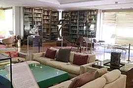 Another view of inside the library