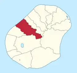 Nibok District within Nauru