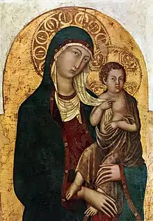 Madonna with Child, Niccolò di Segna, c.1336