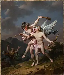 La Folie conduisant l'Amour aveugle, (1796), Paris