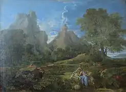 Landscape with Polyphemus, by Nicolas Poussin