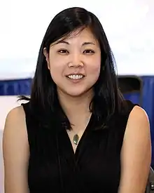 Nicole Chung at the 2018 Texas Book Festival in Austin, Texas