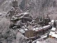 The Niederburg in winter