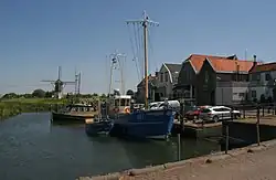 The harbour of Nieuw-Beijerland
