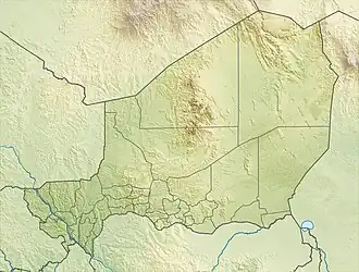 Iférouane is located in Niger
