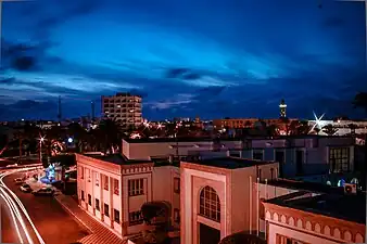 Monastir in night