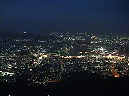 A night view from the top