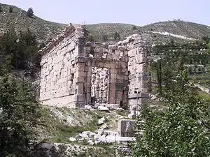 Roman temple at Niha, Lebanon