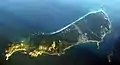 Aerial photo of Nii-jima