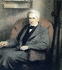 Portrait of Nikitenko by Kramskoi, I. N. (1877)