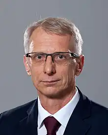 Portrait of prime minister Nikolai Denkov