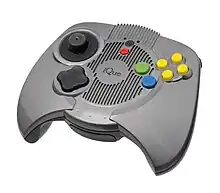 iQue Player, manufactured by iQue, a size-reduced Nintendo 64 released in November 2003 only in China.
