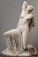 Falling Niobid, discovered in the site in 1906 (Museo Nazionale Romano), a Greek original