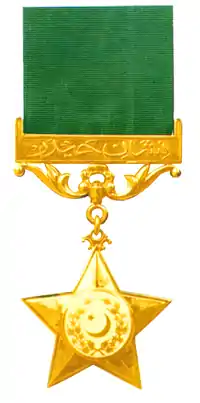 Nishan-e-Haider(lit. Order of Lion)Nine out of ten Army personnel have been posthumously honoured