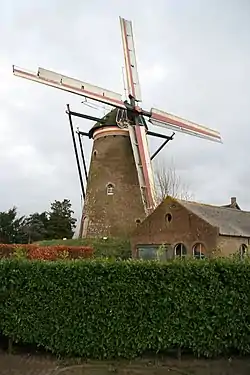Monumental windmill built in 1850